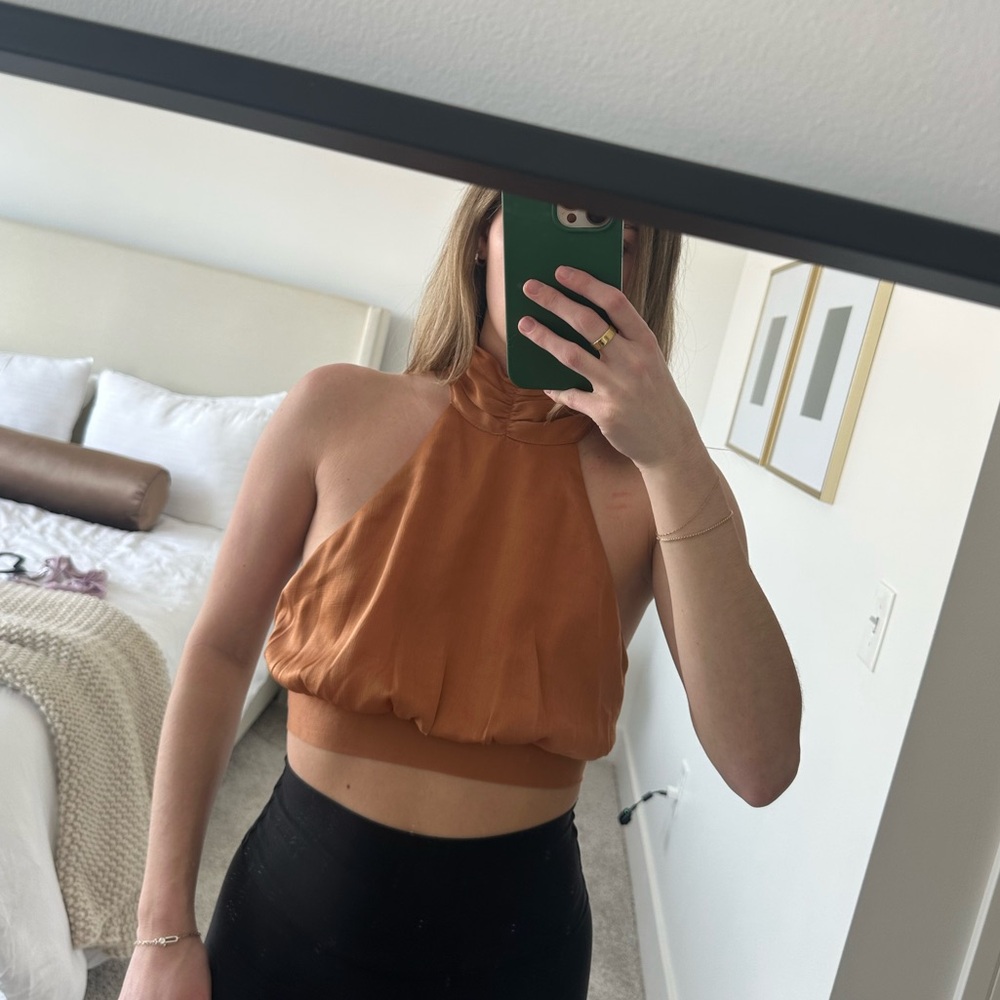 princess polly halter open back top